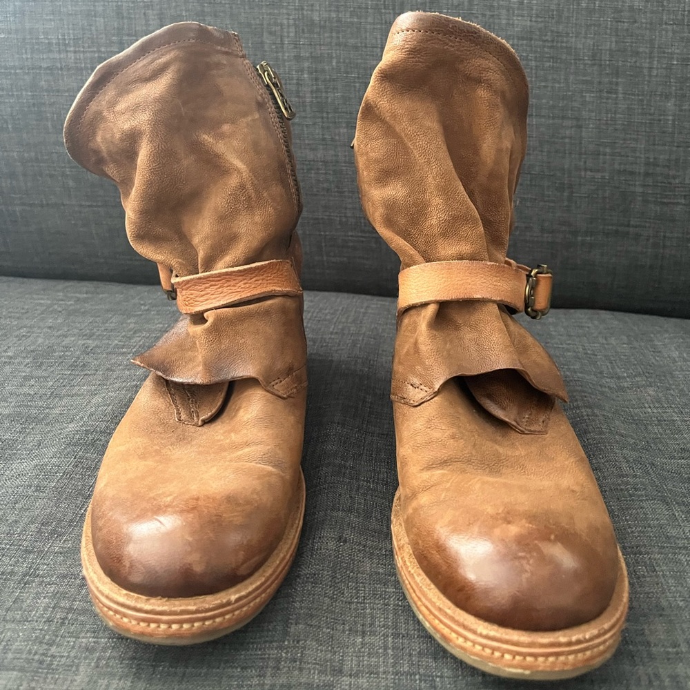 A.S 98 Brown Boots